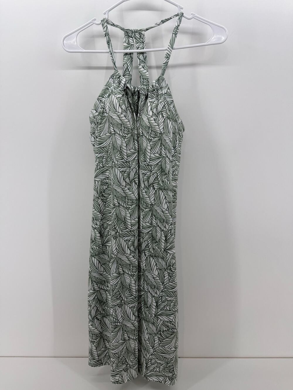 Eddie Bauer Women's Green Summer Tank Dress - size Small
